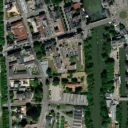 Vue satellite de Aire de Camping Car de Sedan - Camping Car Park à Sedan