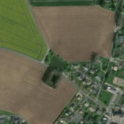 Vue satellite de Aire de stationnement de Gerville à Gerville