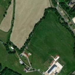 Vue satellite de Aire de stationnement de La Ferme de Béthune à Nesle-Hodeng