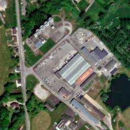 Vue satellite de Aire d'accueil et de service de Montcornet à Montcornet