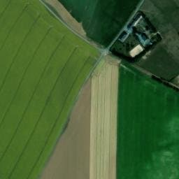 Vue satellite de Roulotte - La Jumenterie des Néfliers à Mentheville