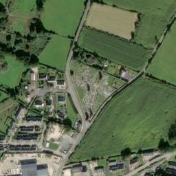 Vue satellite de Aire de camping-car à Théville à Théville