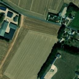 Vue satellite de La Roulotte de la Vallette à Bénarville