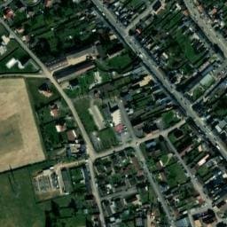 Vue satellite de Aire de camping-car de Grandvilliers à Daméraucourt