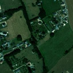 Vue satellite de Camping à la ferme de Flamanville à Flamanville