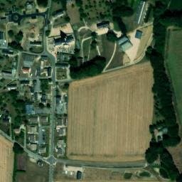 Vue satellite de Aire de stationnement et de service d'Ecretteville-les-Baons à Écretteville-lès-Baons
