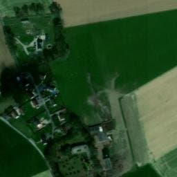Vue satellite de Aire de la Ferme du Cèdre à Cléville