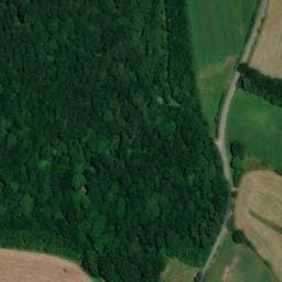Vue satellite de Cabane du Bonaubois à Ville-Houdlémont