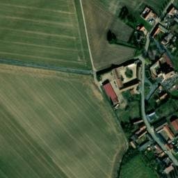 Vue satellite de Aire de Camping Car de Courcelles-Epayelles à Montgérain