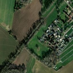Vue satellite de Camping de Sorel à Orvillers-Sorel
