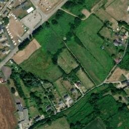 Vue satellite de Aire de camping-car à Tréauville à Tréauville