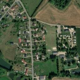 Vue satellite de Camping les étangs du moulin à Cessières-Suzy