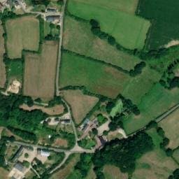 Vue satellite de Camping La Ferme aux 5 saisons à Flamanville