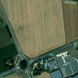 Vue satellite de Aire de camping-car à Saint-Romain-de-Colbosc à Saint-Romain-de-Colbosc