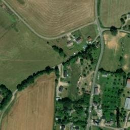 Vue satellite de Aire de stationnement d'Héronchelles à Héronchelles