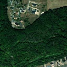 Vue satellite de Aire de stationnement et de service du Camping Barre-Y-Va à Rives-en-Seine