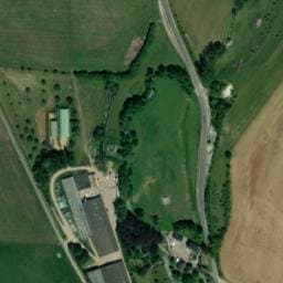 Vue satellite de La Roulotte du Moulin de Rebets à Rebets