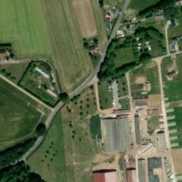 Vue satellite de Aire de camping car de la Ferme des Châtaigniers à Catenay