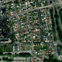 Vue satellite de Aire de camping-car du Havre à Gonfreville-l'Orcher