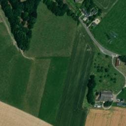 Vue satellite de Aire de stationnement du Camping Les Nénuphars à Roumare