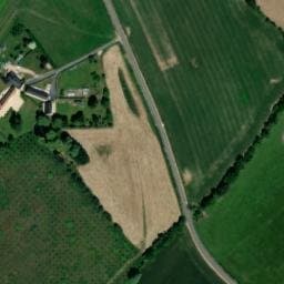 Vue satellite de À la bergerie - La cornette à Cuy-Saint-Fiacre