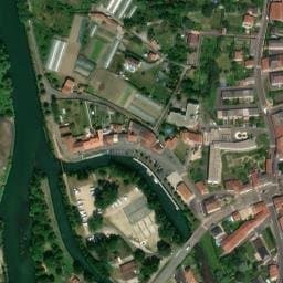 Vue satellite de Capitainerie du port de plaisance Stenay à Beaufort-en-Argonne