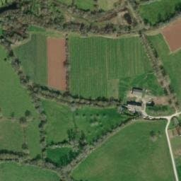 Vue satellite de Aire de camping-car > Aire naturelle L'Oraille à L'Étang-Bertrand