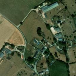 Vue satellite de L'insolit O Verger à Morville-le-Héron
