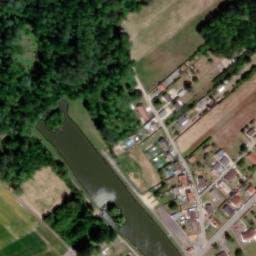 Vue satellite de Aire Municipal Corbeny à Saint-Thomas