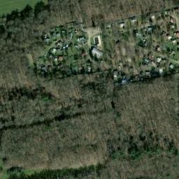 Vue satellite de Camping naturistes rouennais La Chesnaie à Anneville-Ambourville