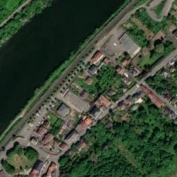 Vue satellite de Aire Sierck-les-Bains à Sierck-les-Bains