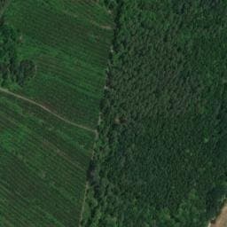 Vue satellite de Aire de stationnement de Bardouville à Bardouville