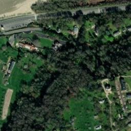 Vue satellite de Parking de la plage à Honfleur