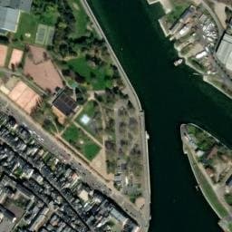 Vue satellite de Parking Sainte-Catherine à Honfleur