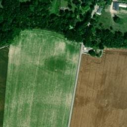 Vue satellite de Aire de camping-car à Tagnon à Tagnon