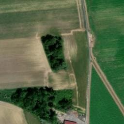 Vue satellite de Camping la Halte de Mainville à Ressons-le-Long