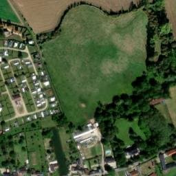 Vue satellite de Halte de Mainville à Ressons-le-Long