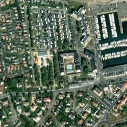Vue satellite de Camping Le Joncal à La Cambe