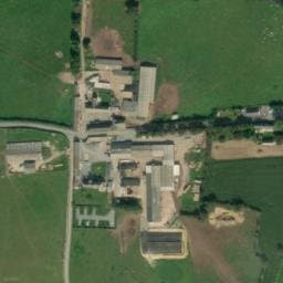 Vue satellite de Aire de camping-car à Englesqueville-la-Percée à Englesqueville-la-Percée