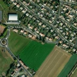 Vue satellite de Aire de services pour camping-cars de Bailleul-sur-Thérain à Bailleul-sur-Thérain