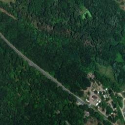 Vue satellite de Camping Coeur de la Forêt à Pierrefonds