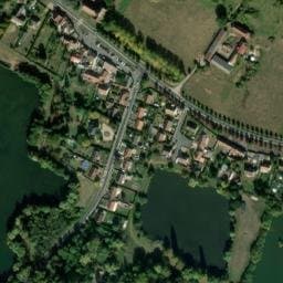 Vue satellite de Le Chalet du Lac à Saint-Félix