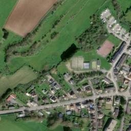 Vue satellite de Aire camping-cars de Port-en-Bessin à Commes