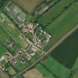 Vue satellite de Aire Naturel du Bost à Canville-la-Rocque