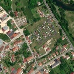 Vue satellite de Camping les terrasses de Brieulles à Brieulles-sur-Meuse