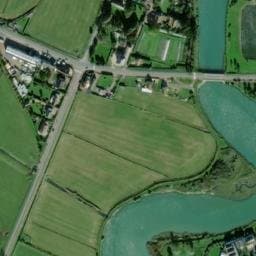 Vue satellite de Camping Canadian Scottish à Graye-sur-Mer