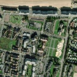 Vue satellite de Camping le Donjon de Lars - Capfun à Courseulles-sur-Mer