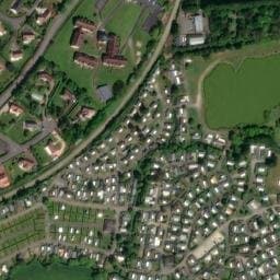 Vue satellite de La Vallée de Deauville à Tourgéville