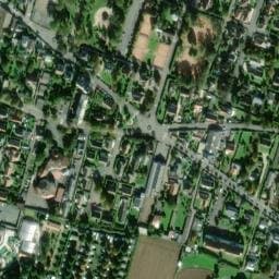 Vue satellite de Camping de La Côte de Nacre - Sandaya à Saint-Aubin-sur-Mer