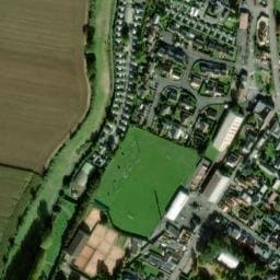 Vue satellite de Camping La Capricieuse - Yelloh! Village à Luc-sur-Mer